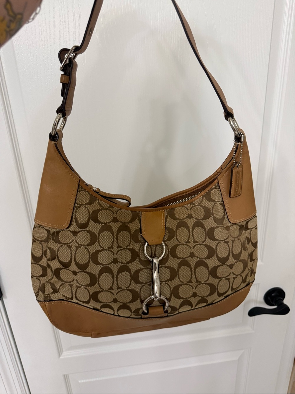 Vintage Coach Hamptons Hobo